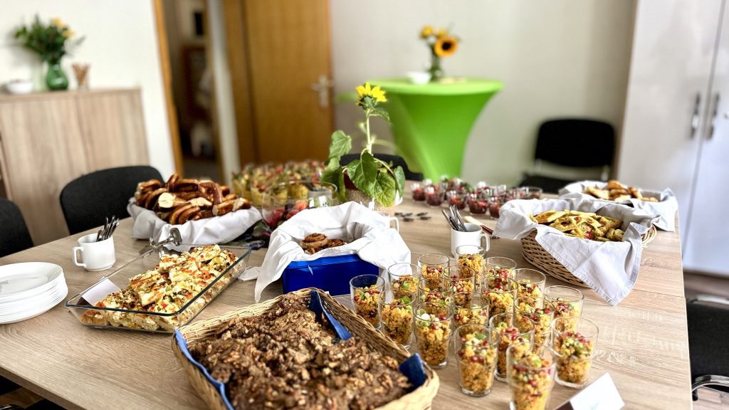 Buffet mit Fingerfood